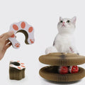 Rascador Interactivo Plegable Flexible Para Gatos